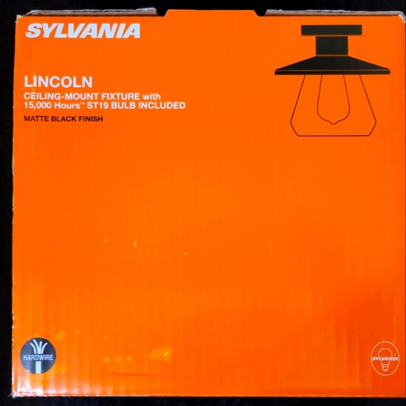 Sylvania Lincoln Matte Black Finish Light (COPY) - Picture 6 of 6